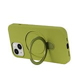 Magnetisch siliconen hoesje iPhone 15 Plus - Groen - 4