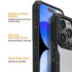 Hybrid X iPhone 15 Pro Max transparant hoesje - 4