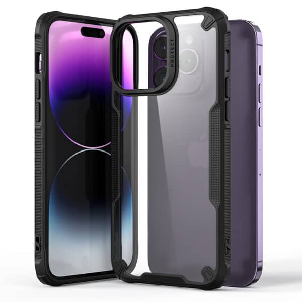 Hybrid X iPhone 15 Pro Max transparant hoesje