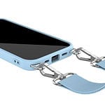 iPhone 15 Pro Max hoesje Solidenz Collection met verstelbaar koord blauw - 5