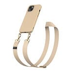 Solidenz Collection iPhone 15 hoesje met afneembare koord - Caramel - 1