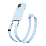 Solidenz Collection iPhone 12 / 12 Pro hoesje met afneembare koord - Blauw - 1
