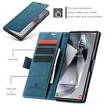 Solidenz Urban Book Samsung S24 Ultra hoesje - Blauw - 5
