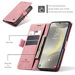 Solidenz Urban Book Samsung S24 hoesje - Roze - 5
