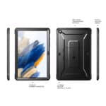 Supcase Fullcover hoes Samsung Tab A9 Plus - 11 inch - Zwart - 1