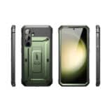 Supcase UB Pro hoesje Samsung Galaxy S24 - Met en zonder screen protector - Groen - 1