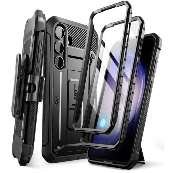 Supcase UB Pro hoesje Samsung Galaxy S24 Plus - Met en zonder screen protector - Zwart