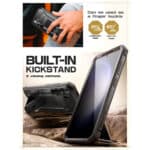 Supcase UB Pro hoesje Samsung Galaxy S24 Plus - Met en zonder screen protector - Zwart - 4