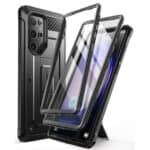 Supcase UB Pro hoesje Samsung Galaxy S24 Ultra - Met en zonder screen protector - Zwart Main Image