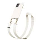 Solidenz Collection iPhone 12 / 12 Pro hoesje met afneembare koord - Beige - 1