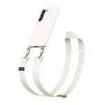 Solidenz Collection Samsung S23 hoesje met afneembare koord - Beige - 1