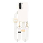 Solidenz Collection Samsung S23 hoesje met afneembare koord - Beige Main Image