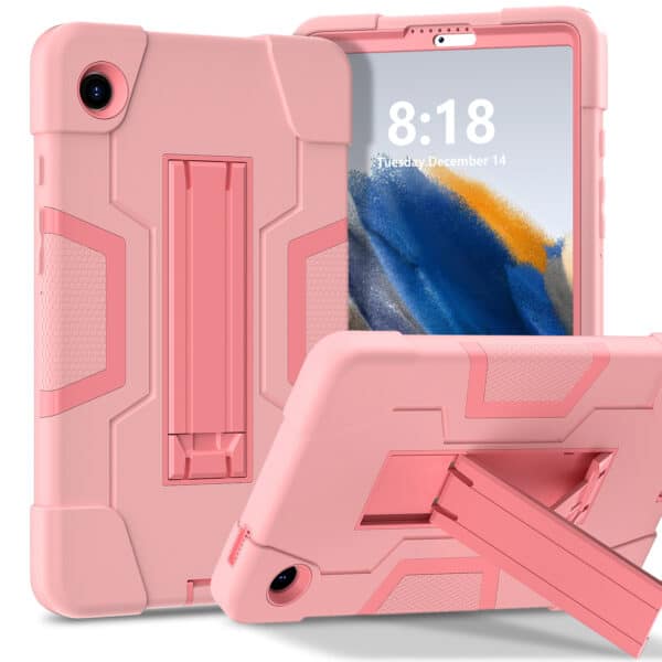 Shockproof Standcase Samsung Tab A9 Hoes - 8.7 inch - Roze