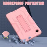 Shockproof Standcase Samsung Tab A9 Hoes - 8.7 inch - Roze - 5