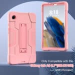 Shockproof Standcase Samsung Tab A9 Hoes - 8.7 inch - Roze - 6