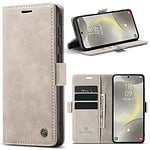 Solidenz Urban Book Samsung A15 hoesje - Beige Main Image