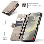 Solidenz Urban Book Samsung A15 hoesje - Beige - 5