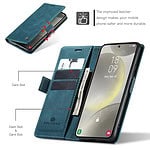 Solidenz Urban Book Samsung A15 hoesje - Blauw - 5