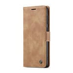 Solidenz Urban Book Samsung A15 hoesje - Bruin - 1
