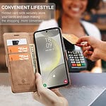 Solidenz Urban Book Samsung A15 hoesje - Bruin - 7
