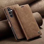 Solidenz Urban Book Samsung A15 hoesje - Bruin - 8
