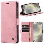 Solidenz Urban Book Samsung A15 hoesje - Roze Main Image