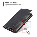 Solidenz Urban Book Samsung A15 hoesje - Zwart - 6