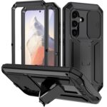 Stofdicht metalen hoes Samsung Galaxy S24 - Zwart Main Image