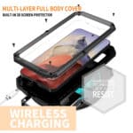 Stofdicht metalen hoes Samsung Galaxy S24 - Zwart - 2