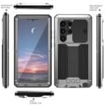 Stofdicht metalen hoes Samsung Galaxy S24 Ultra - Zilver - 1