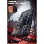 Supcase UB Pro hoesje met screenprotector Samsung Galaxy A55 - Zwart - 2