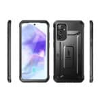 Supcase UB Pro hoesje met screenprotector Samsung Galaxy A55 - Zwart - 8