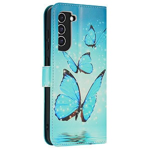Solidenz bookcase Samsung S21 FE - Vlinders - 3