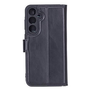 Solidenz Moda Book Samsung A55 echt leren hoesje - Zwart - 3