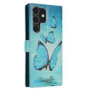 Solidenz bookcase Samsung S24 Ultra - Vlinders - 1