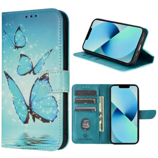 Solidenz bookcase iPhone 12 / 12 Pro - Vlinders