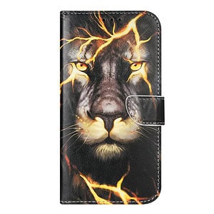 Solidenz bookcase iPhone 12 / 12 Pro - Leeuw - 1