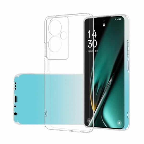 Transparant siliconen Oppo A79 5G hoesje