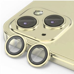 Solidenz Cameralens only protector iPhone 15 / 15 Plus - Geel Main Image