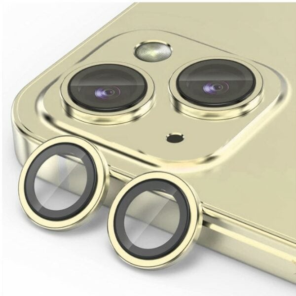 Solidenz Cameralens only protector iPhone 15 / 15 Plus - Geel