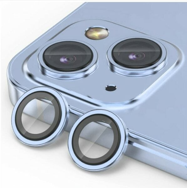 Solidenz Cameralens only protector iPhone 15 / 15 Plus - Blauw