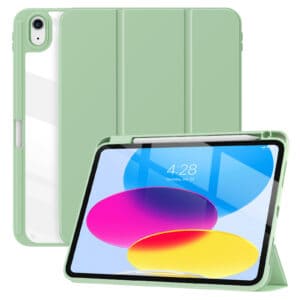 Solidenz Hybrid Hoes iPad 11 en iPad 10 - 2025 / 2022 10.9 inch - Lichtgroen Main Image