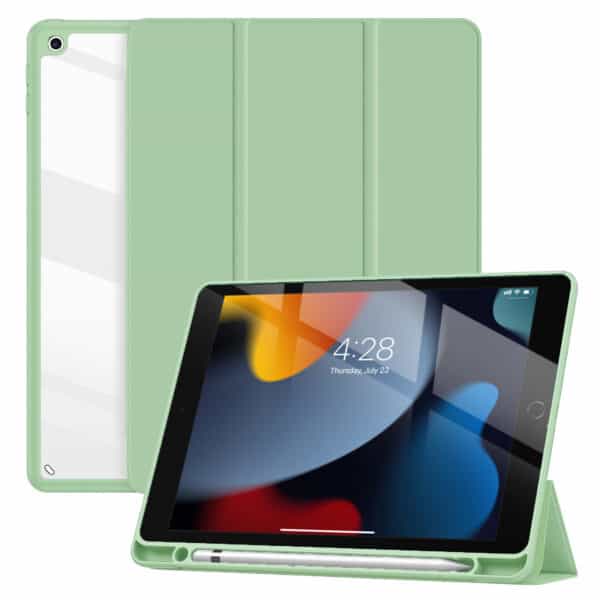 Solidenz Hybrid Hoes iPad 9 / iPad 8 / iPad 7 - 10.2 inch - Lichtgroen