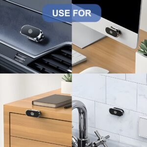 Solidenz Magnetische Houder voor Telefoons in de Auto of elders - Universeel - Zwart - 4