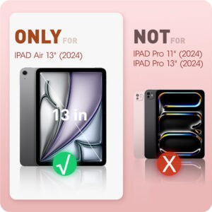 Cosmo Hoes met screen protector iPad Air 6 (M3 en M2) - 13 inch (2025 / 2024) - Marmer - 10