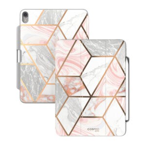 Cosmo Hoes met screen protector iPad Air 6 (M3 en M2) - 13 inch (2025 / 2024) - Marmer - 2