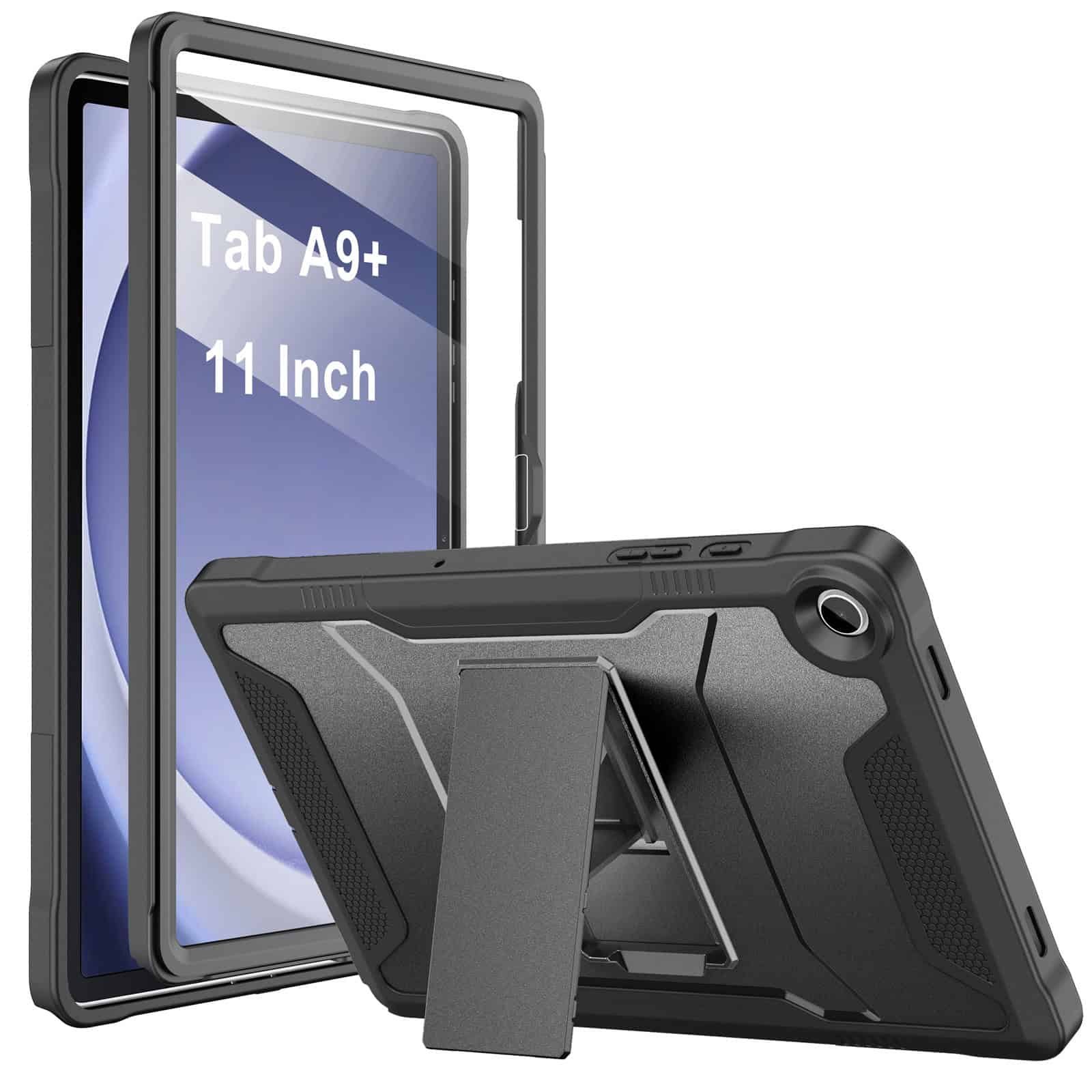 Fullcover hoes Samsung Galaxy Tab A9 Plus - 11 inch - Zwart Main Image