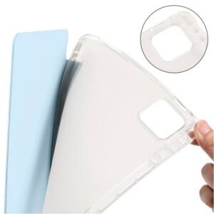 Shockproof Folio Case iPad Air 6 (M3 en M2) - (2025 / 2024) 13 inch - iPad Pro 12.9 inch 2022/2021 - Lichtblauw - 3
