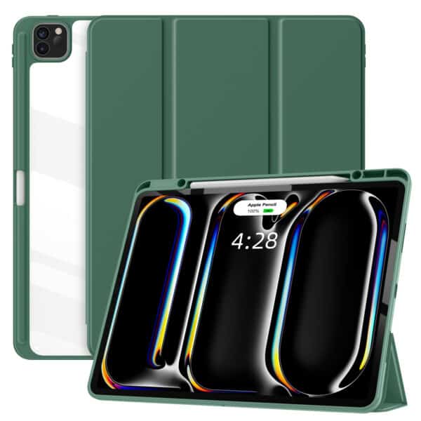 Solidenz Hybrid Hoes iPad Pro 2024 - 13 inch - Groen