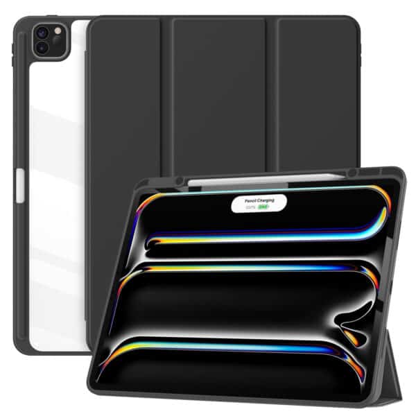 Solidenz Hybrid Hoes iPad Pro 2024 - 13 inch - Zwart